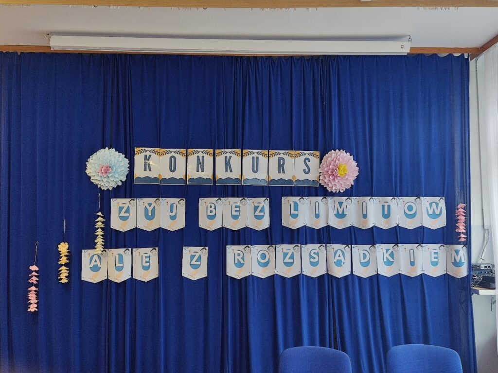 Międzyszkolny konkursu gminny „Żyj bez limitów, ale z rozsądkiem!”