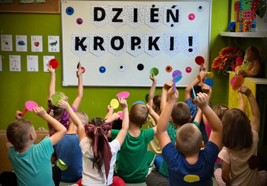 Międzynarodowy Dzień Kropki w przedszkolu
