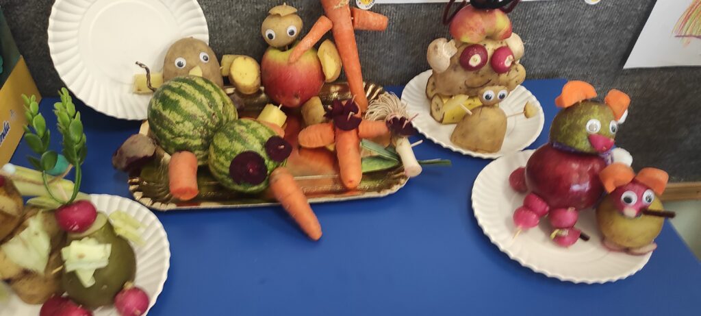 „Warzywne zwierzaki – kreatywne zajęcia promujące zdrowy styl życia w klasie II”