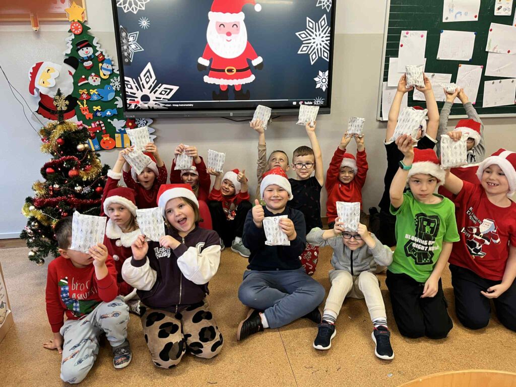 Mikołajki w klasie 1