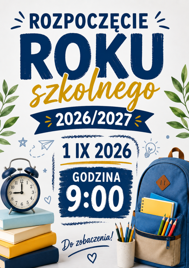 Uroczysta inauguracja roku szkolnego 2026/2027