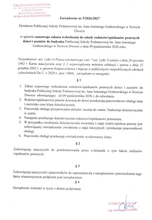 Uwaga! Ważna informacja.